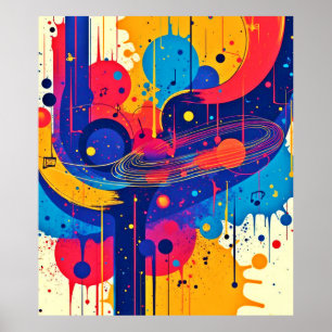 Muziek schildert emotie poster