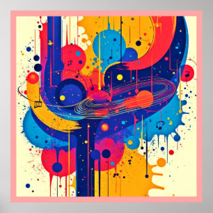 Muziek schildert emotie poster