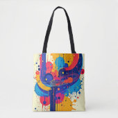 Muziek schildert emotie tote bag (Voorkant)