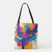 Muziek schildert emotie tote bag (Achterkant)