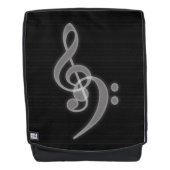 Muziek - Schoongemaakte rugzak en tas (Voorkant)