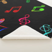 Muziek Sherpa Blanket Deken (3/4)