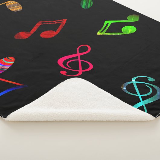 Muziek Sherpa Blanket Sherpa Deken (3/4)