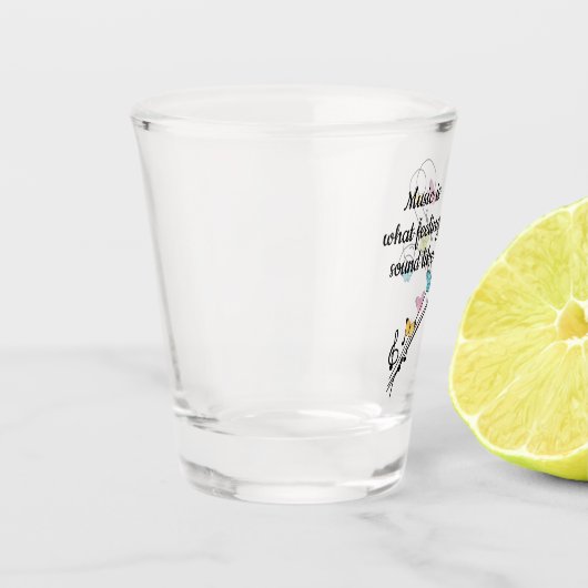 Muziek Shot Glas (Links)