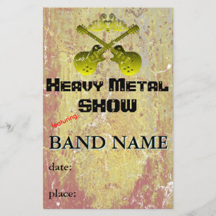Muziek Show of band Flyer
