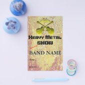 Muziek Show of band Flyer (Enkel)