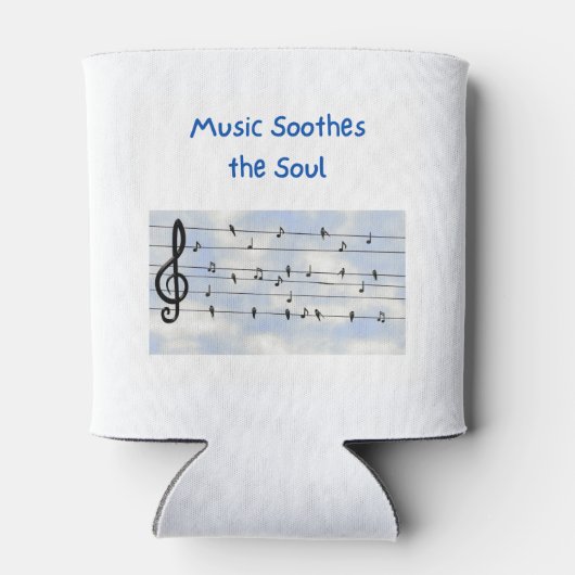 Muziek simuleert de sol op een blikjeskoeler (Achterkant)