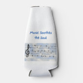 Muziek simuleert de sol op een flesjeskoeler (Voorkant)