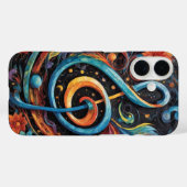 Muziek sleutel in meerkleurenhoes Case-Mate iPhone case (Achterkant (horizontaal))