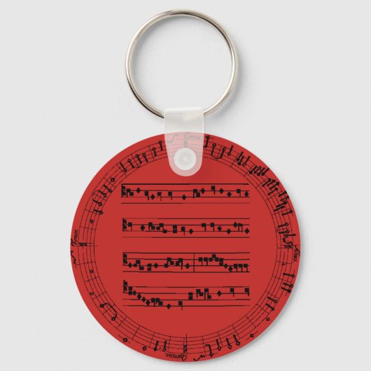 Muziek Sleutelhanger (Voorkant)