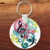 Muziek Sleutelhanger (Voorkant)