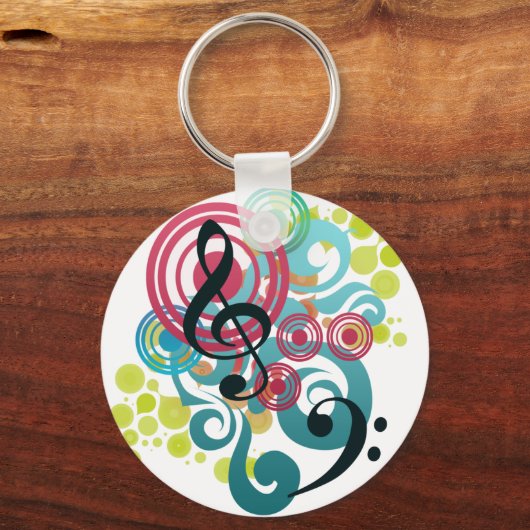 Muziek Sleutelhanger (Voorkant)