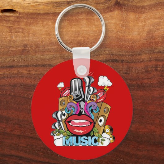 muziek sleutelhanger (Voorkant)