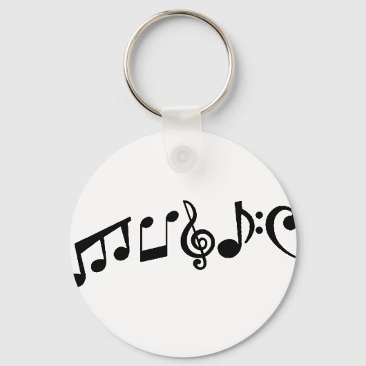 Muziek Sleutelhanger (Voorkant)