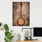 Muziek - Snaar - Banjo Poster (Thuiskantoor)
