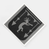 Muziek Southwestern Kokopelli Napkins Servet (Hoek)