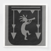 Muziek Southwestern Kokopelli Napkins Servet (Voorkant)