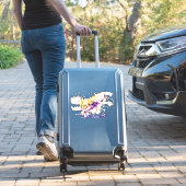 Muziek spat postbus sticker (Koffer Insitu)