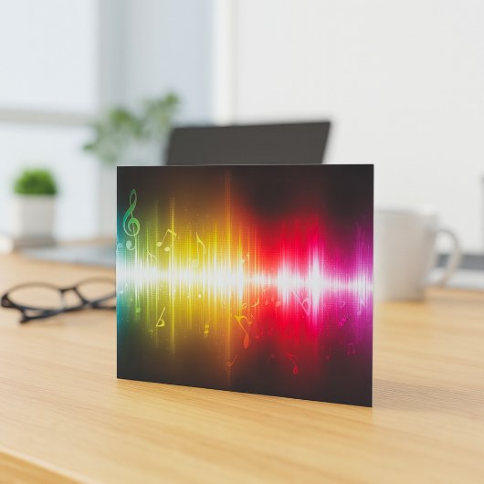 Muziek Spectrum Soundgolf Visuele Audio Visualizer Kaart