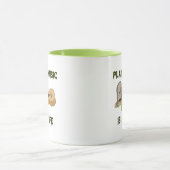 Muziek spelen is mijn leven mok (Midden)