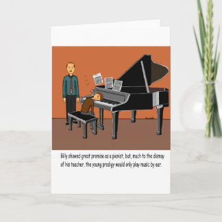 Muziek spelen op het gehoor kaart