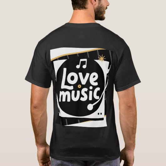 Muziek: Spin the Joy T-shirt (Achterkant)