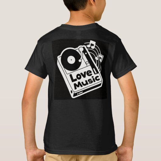 Muziek: Spin the Soul T-shirt (Achterkant)
