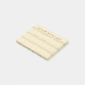 Muziek spreekt post-it® notes (Schuin)