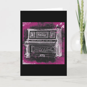 Muziek spreekt Wenskaart Kaart