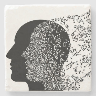 Muziek Stenen Onderzetter