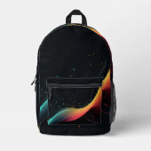 Muziek Sterrenhemel Bedrukte Rugzak (Voorkant)