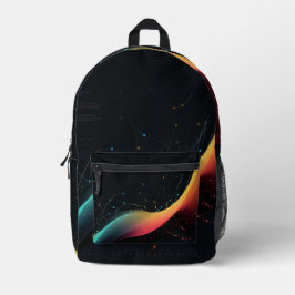 Muziek Sterrenhemel Bedrukte Rugzak