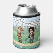 Muziek Streaming Funny Pun Koelbox Blikjeskoeler (Blikje Voorkant)