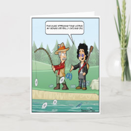 Muziek Streaming Punny Verjaardag Kaart