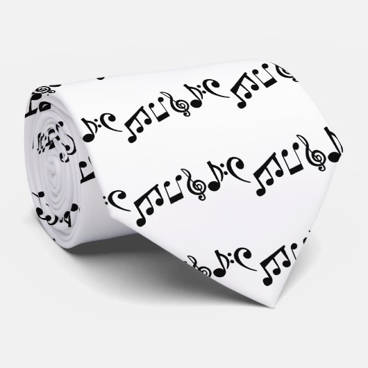 Muziek Stropdas (Opgerold)