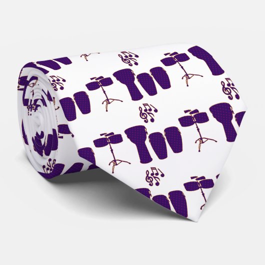 muziek stropdas (Opgerold)