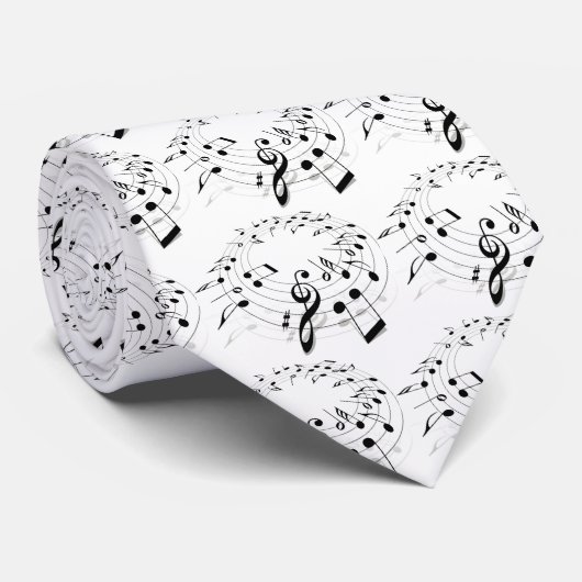 Muziek stropdas! stropdas (Opgerold)