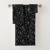 muziek symbolen bad handdoek (Insitu)