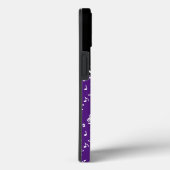 Muziek symbolen gepersonaliseerd Case-Mate iPhone  Case (Achterkant / Rechts)