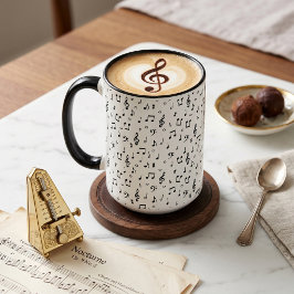 Muziek symbolen mok