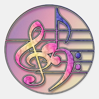 Muziek Symbolen sticker