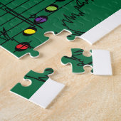 Muziek symmetrie, Kerstboom Legpuzzel (Zijkant)