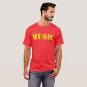 Muziek T-shirt (Voorkant volledig)
