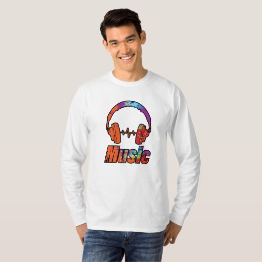 Muziek T-shirt (Voorkant volledig)