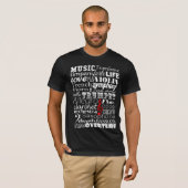 Muziek T-shirt (Voorkant volledig)