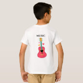 muziek t-shirt (Achterkant volledig)
