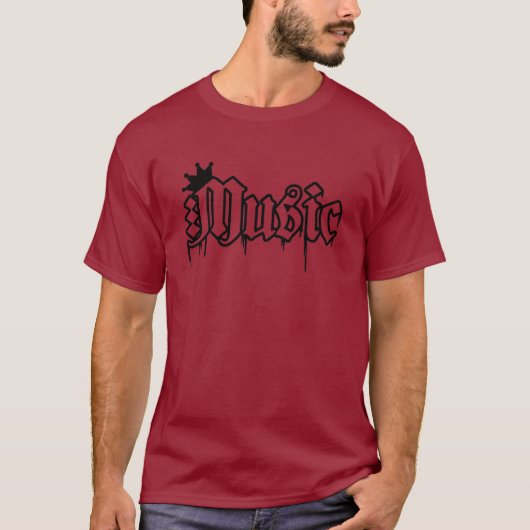 Muziek T-shirt (Voorkant)