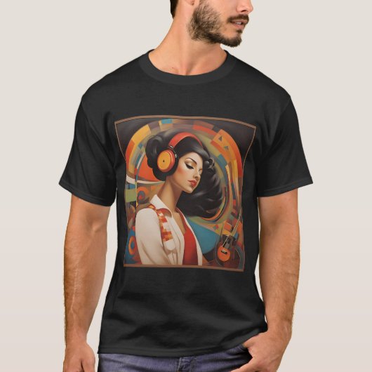 muziek t-shirt (Voorkant)