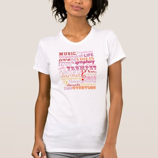 Muziek T-shirt (Voorkant)