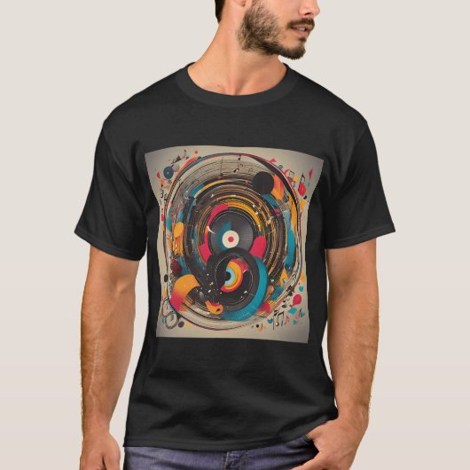 muziek t-shirt (Voorkant)